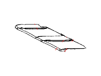 Ram 5NA86LA8AA COVER Rear Seat Cushion Right