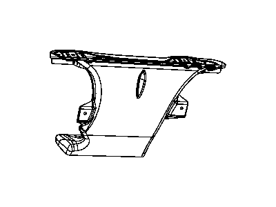 Dodge 55361228AB DUCT Defroster