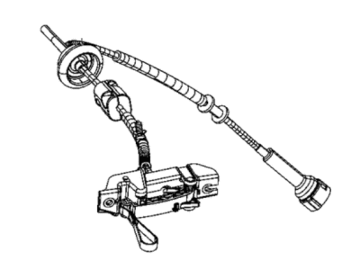 Ram 3500 Shift Cable - 68350303AD