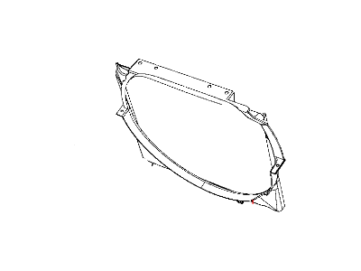 Ram 52029286AE SHROUD Fan