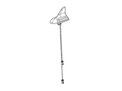 2020 Dodge Challenger Antenna - 5YS48DX8AA