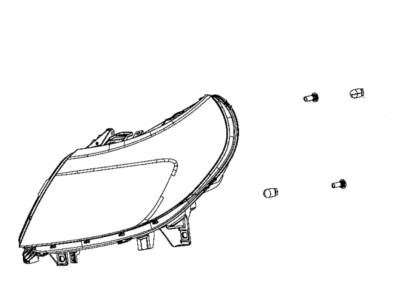 Ram ProMaster 3500 Headlight - 4725944AK