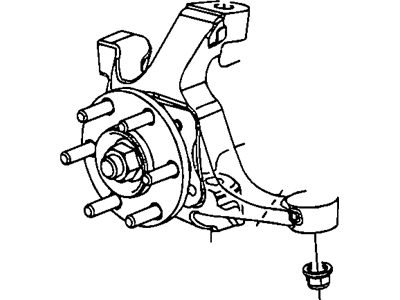 Dodge Viper Steering Knuckle - 68272307AA