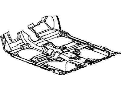 Chrysler TW65TL2AD CARPET Front Floor