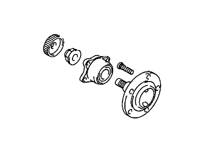 Chrysler MR455808 HUB Wheel