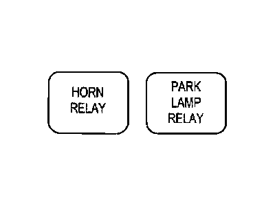 Mopar 68382350AA Fuel Pump Relay, Black, Front
