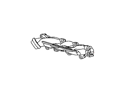 Dodge 53013848AG MANIFOLD Exhaust