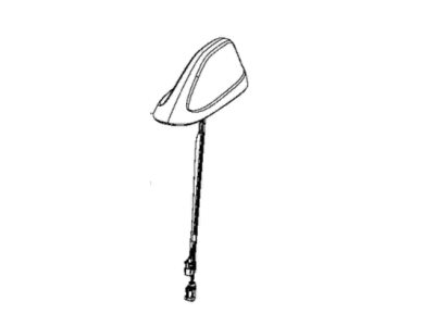 2020 Chrysler Voyager Antenna - 5XT13GUVAA
