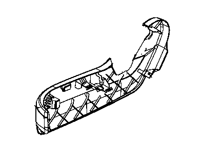 Dodge 1JB20BD1AB SHIELD Passenger Outboard