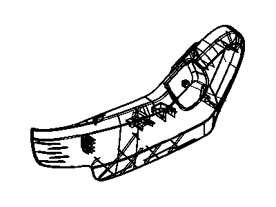 Dodge 1UR29BD1AA SHIELD Passenger Inboard