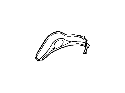 Dodge 4716045 WHEELHOUSE Rear Outer