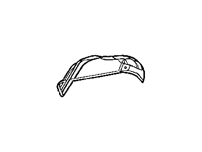 Dodge 4716587 WHEELHOUSE Rear Inner