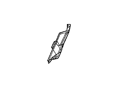 Dodge 4716607 REINFORCEMENT Quarter Panel