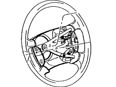 Dodge Durango Steering Wheel - YV251DHAB