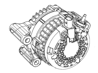 Jeep Wrangler Alternator - 68297398AA