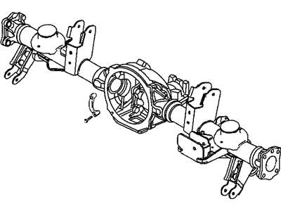 Jeep 5191205AA HOUSING Axle
