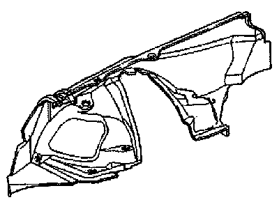 Chrysler 5142527AA PANEL Wheelhouse