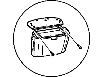 Mopar 5FW371L5AD Bin Storage Quarter Panel