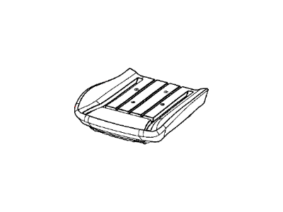 Chrysler 5NJ16DX9AA COVER Front Seat Cushion