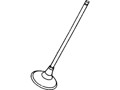 Dodge 4763748 VALVE Exhaust Standard
