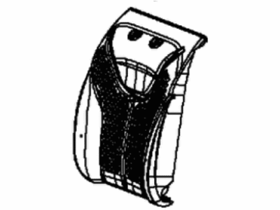 Dodge 5LJ18LR5AA Cover - Rear Seat Back