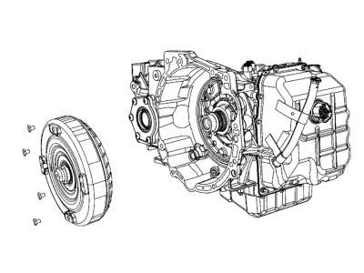 Ram 68453637AA TRANSMISSION KIT With Torque Converter