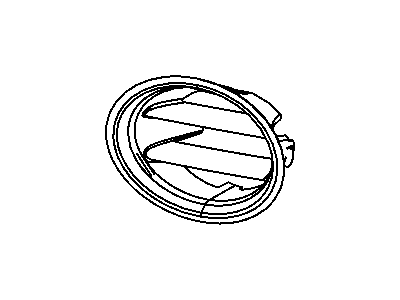 Chrysler ZN32ABVAA PLUG Fog Lamp Hole