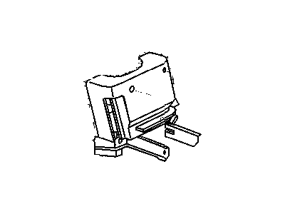 Chrysler Cirrus Steering Column Cover - QH24RJLAB