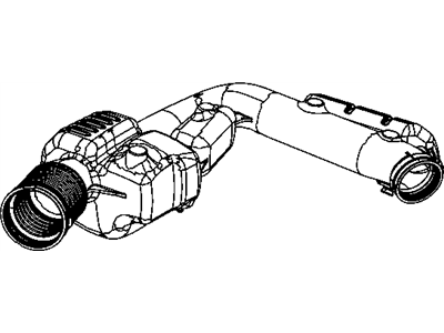 Jeep Air Intake Coupling - 68022170AB