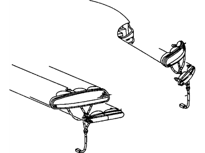 Mopar 4642100 Turn Signal Lamp
