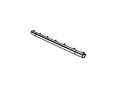 Dodge 5065322AC WEATHERSTRIP Hood to Radiator