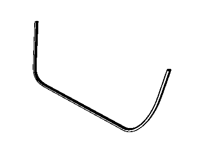 Dodge 5160346AA WEATHERSTRIP Body Side Body Mounted