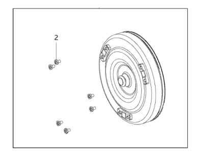 Chrysler 200 Torque Converter - RL257208AA