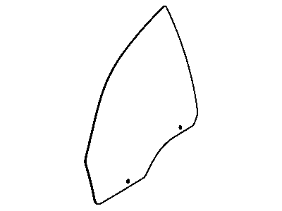 Dodge 5074556AC GLASS Front Door