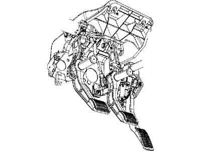 Ram 68055746AA PAD Pedal