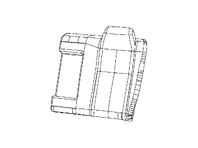 Dodge 5XJ01DX9AA COVER Rear Seat Back Left
