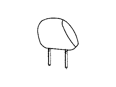 Jeep TH721T5AA HEADREST Front