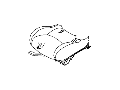 Dodge Viper Seat Cushion - SR561XBAA