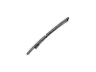 Chrysler 4805687AA MOLDING A PILLAR