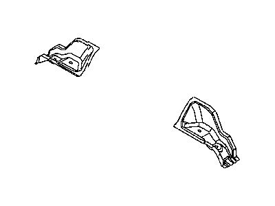 Ram 55359930AB CROSSMEMBER Floor Pan