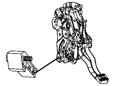 Dodge 4779627AD LEVER ASSEMBLY Parking Brake