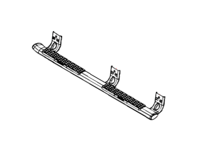 Mopar 68193126AA Step Pad Side Step Step Pad Kit