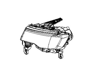 Jeep Grand Cherokee Headlight - 68426878AD