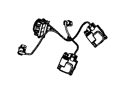 Chrysler 68046011AA WIRING Rear A/C Jumper