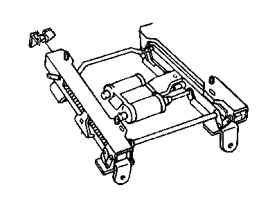 Jeep 5015570AA ADJUSTER Power Seat Without Memory