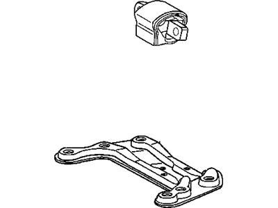 Chrysler 5097243AA CROSSMEMBER Transmission