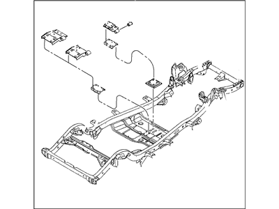 Jeep 52058813AH FRAME Chassis