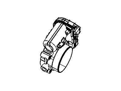 Dodge 5184349AB THROTTLE BODY