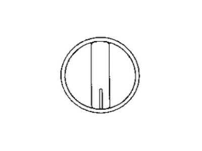Mopar 4882482 Knob, A/C And Heater Control (Large)
