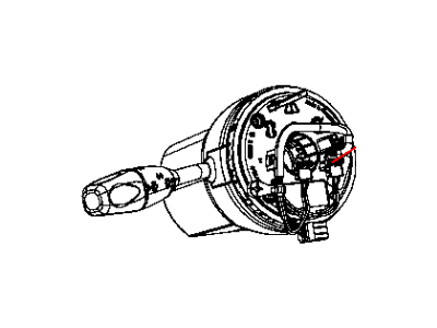Dodge Challenger Clock Spring - 5LB72DX9AD